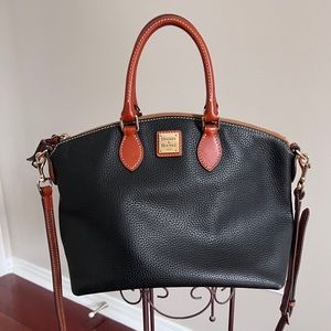 Dooney and Bourke Pebble Grain Dillen Satchel crossbody bag